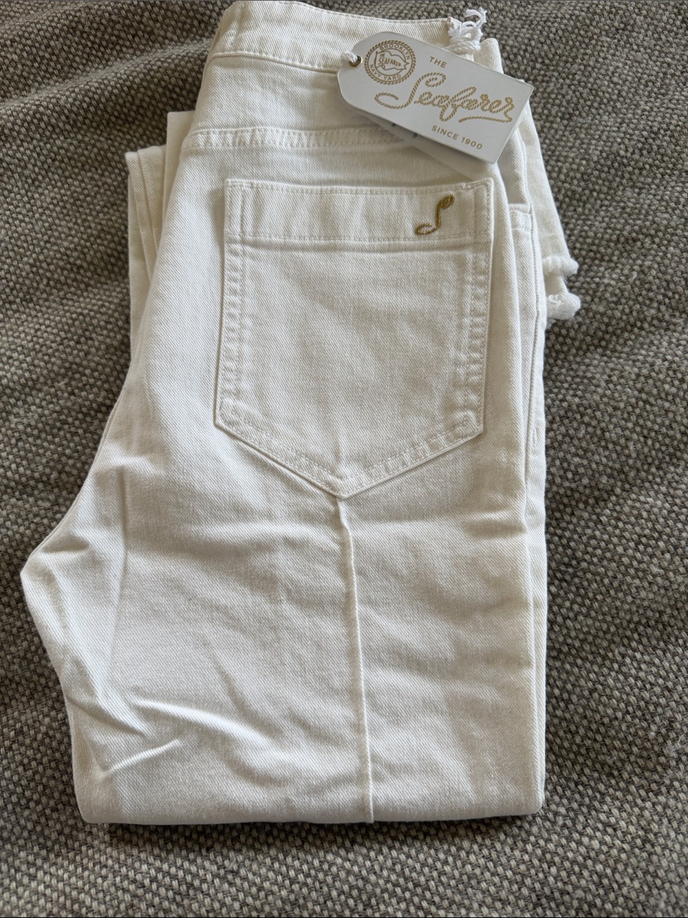 The Seafarer White Skinny Jeans for Women